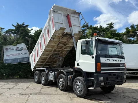 DAF CF 85.430 8X4 Tipper Spring/Spring ZF Manual Gear Euro2